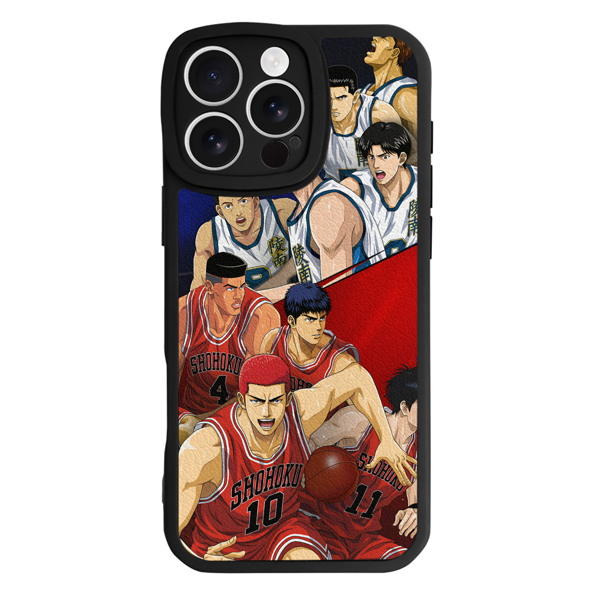 （画像用） SLAM DUNK／スラムダンク 【iPhone 16シリーズ対応】シリコンスマホケース（レザー調） 材質：シリコン